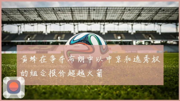 黄蜂在争夺布朗中以申京和选秀权的组合报价超越火箭